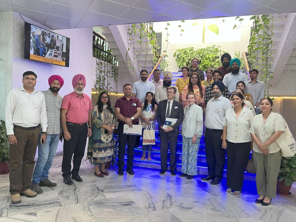 French Ambassador Visits GNDU | Supports Startups